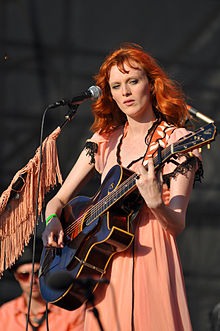 Foto de Karen Elson pareja de Jack White