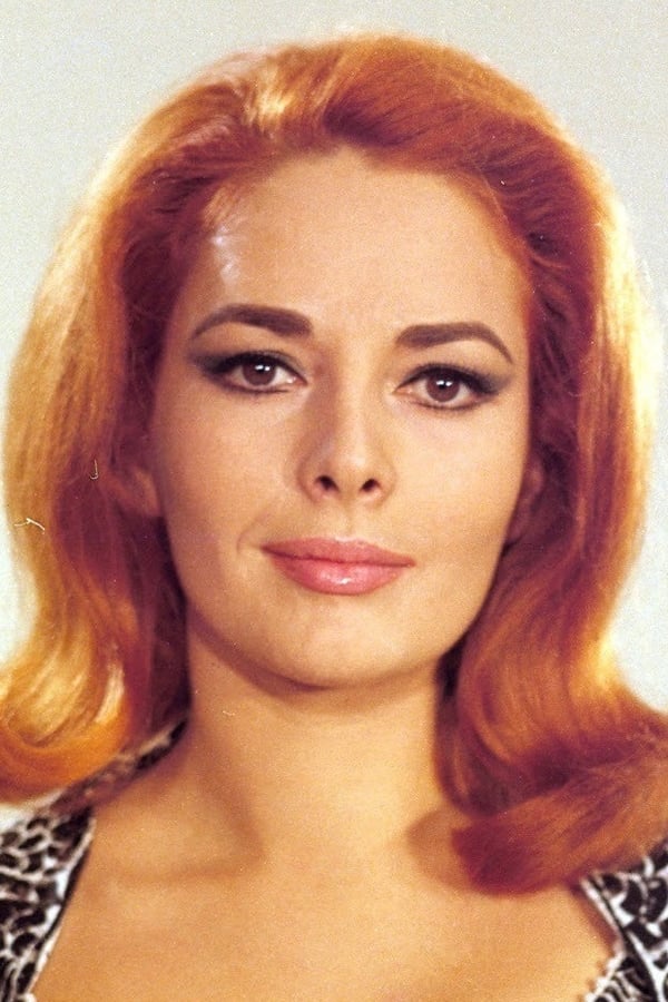 Foto de Karin Dor pareja de Harald Reinl