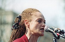 Foto de Kathleen Cleaver pareja de Eldridge Cleaver