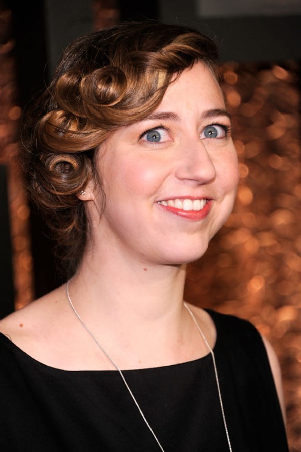 Foto de Kristen Schaal pareja de Rich Blomquist