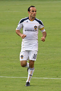 Foto de Landon Donovan pareja de Bianca Kajlich