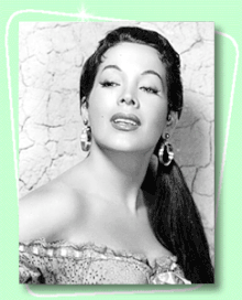 Foto de Lita Baron pareja de Rory Calhoun