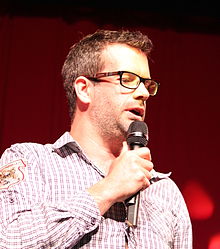 Foto de Marcus Brigstocke pareja de Sophie Prideaux