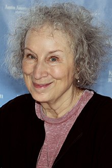 Foto de Margaret Atwood pareja de Jim Polk