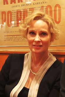 Foto de Maria Gladkowska pareja de Slawomir Idziak