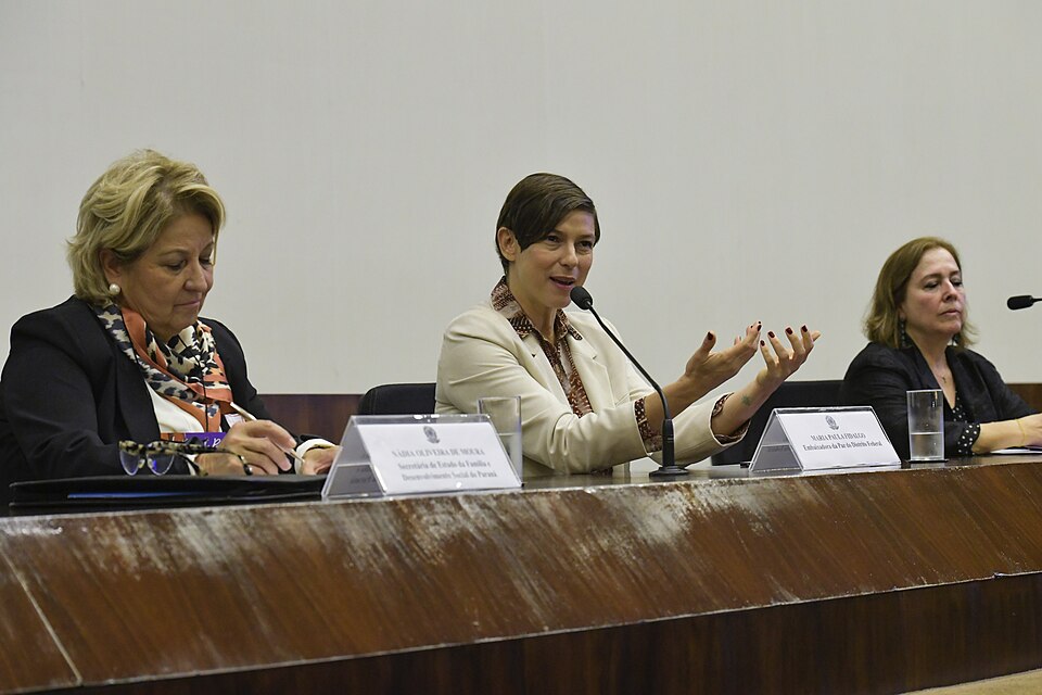 Foto de Maria Paula pareja de João Suplicy