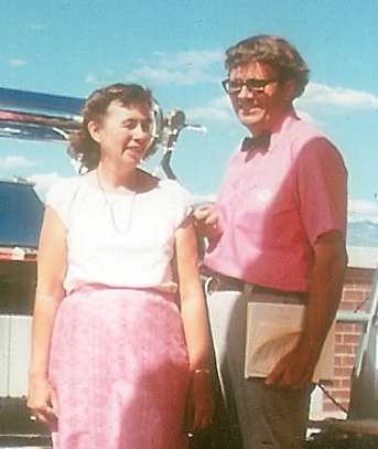 Foto de Marjorie Steele pareja de Dudley Sutton