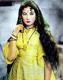 Foto de Meena Kumari pareja de Kamal Amrohi