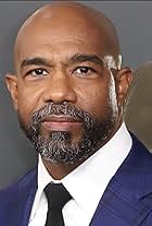 Foto de Michael Beach pareja de Elisha Wilson