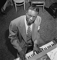 Foto de Nat King Cole pareja de Nadine Robinson