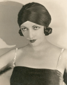 Foto de Natacha Rambova pareja de Rudolph Valentino