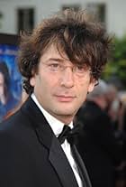 Foto de Neil Gaiman pareja de Amanda Palmer