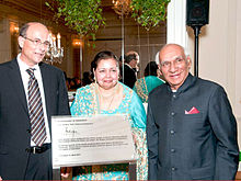 Foto de Pamela Chopra pareja de Yash Chopra