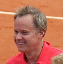 Foto de Patrick McEnroe pareja de Melissa Errico