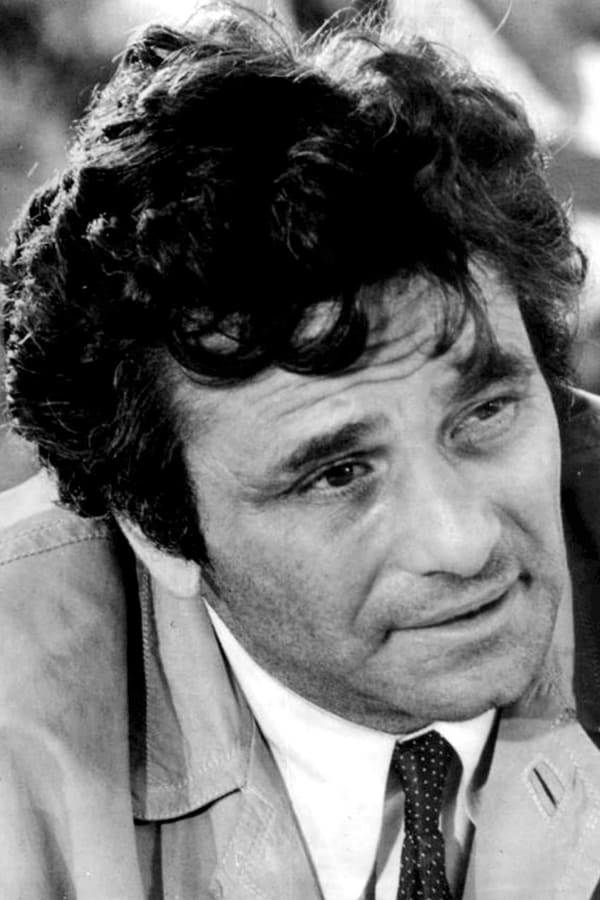 Foto de Peter Falk pareja de Shera Danese