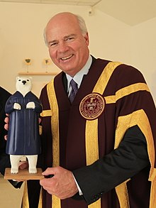 Foto de Peter Mansbridge pareja de Cynthia Dale