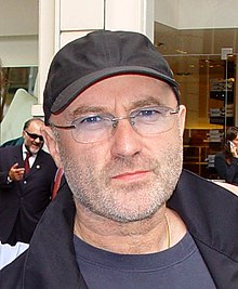 Foto de Phil Collins pareja de Jill Tavelman