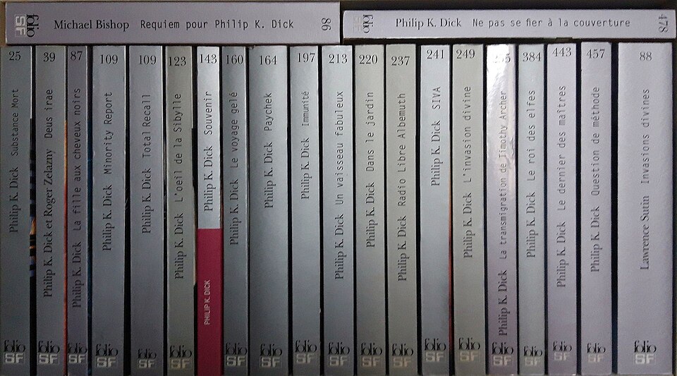 Foto de Philip K. Dick pareja de Kleo Apostolides