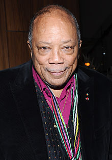 Foto de Quincy Jones pareja de Ulla Andersson