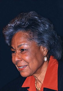 Foto de Rachel Robinson pareja de Jackie Robinson