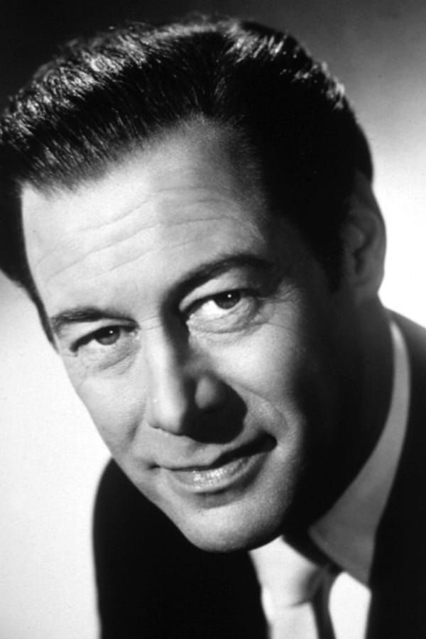 Foto de Rex Harrison pareja de Rachel Roberts