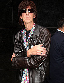 Foto de Ric Ocasek pareja de Paulina Porizkova