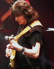 Foto de Ritchie Blackmore pareja de Amy Rothman