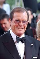 Foto de Roger Moore pareja de Doorn Van Steyn