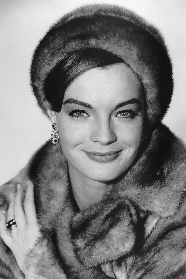 Foto de Romy Schneider pareja de Daniel Biasini