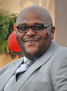 Foto de Ruben Studdard pareja de Surata Zuri McCants