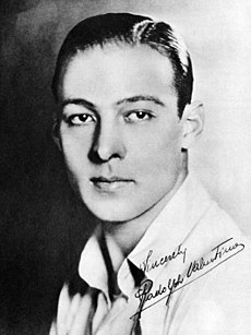 Foto de Rudolph Valentino pareja de Natacha Rambova