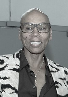 Foto de RuPaul pareja de Georges LeBar