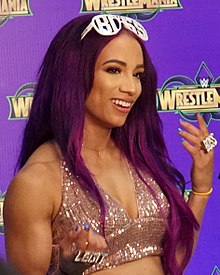 Foto de Sasha Banks pareja de Sarath Ton