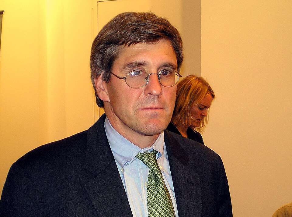 Foto de Stephen Moore pareja de Beth Morris