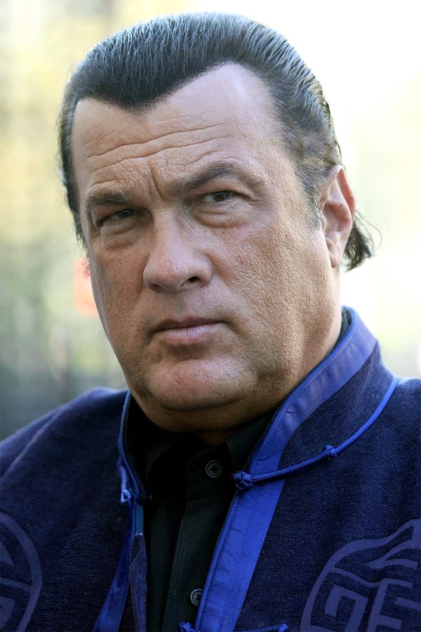 Foto de Steven Seagal pareja de Adrienne La Russa