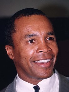 Foto de Sugar Ray Leonard pareja de Juanita Wilkinson