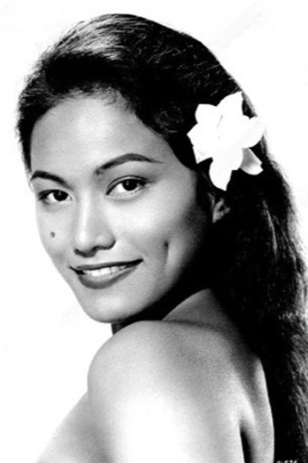 Foto de Tarita pareja de Marlon Brando