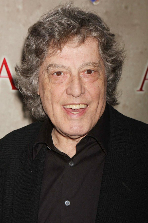 Foto de Tom Stoppard pareja de Sabrina Guinness