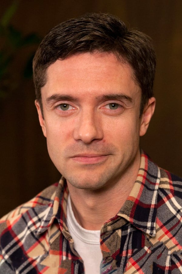 Foto de Topher Grace pareja de Ashley Hinshaw