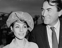 Foto de Veronique Peck pareja de Gregory Peck