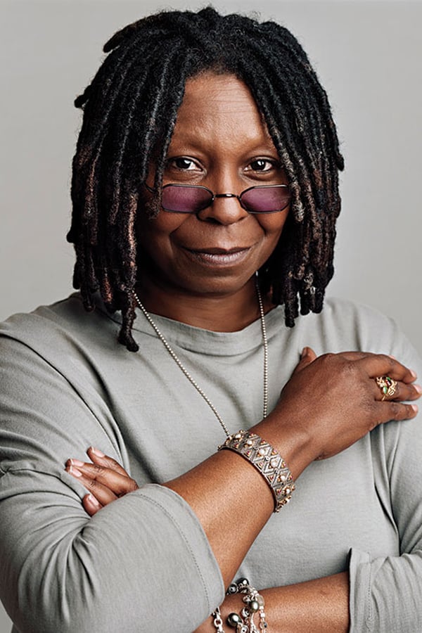 Foto de Whoopi Goldberg pareja de David Claessen