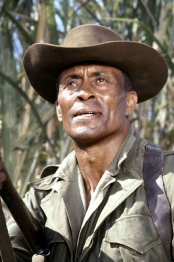 Foto de Woody Strode pareja de Tina