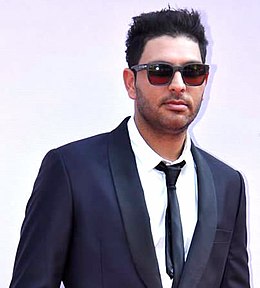 Foto de Yuvraj Singh pareja de Hazel Keech