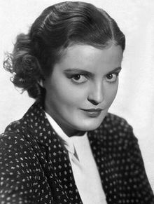 Foto de Zita Johann pareja de John Houseman